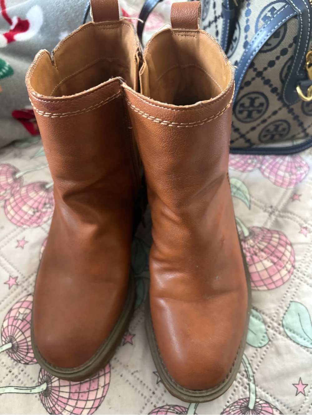Zodiac Suede Boots in Vibrant Orange